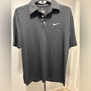 Nike Men's Charcoal Polo Shirt